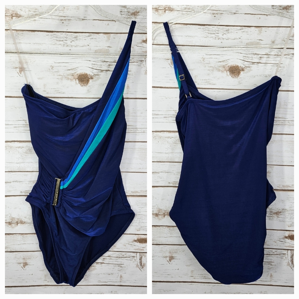 Niptuck Swim One-piece Swimsuit Fitted Tummy Control Size 8